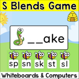 S Blends Phonics Game - Fun Word Work Activity