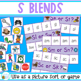 S Blends Picture Sort