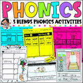 S Blends Phonics Worksheets and Activities