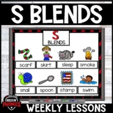 Science of Reading S Blends | S Blends Activities | Worksh