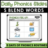 S Blends Weekly Phonics Routine PowerPoint