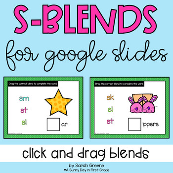 Preview of S Blends for Google Slides™ 