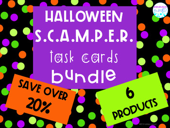 Preview of S.C.A.M.P.E.R. Halloween Bundle- Over 20% off 5 products