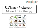 S-Cluster Reduction Minimal Pair Cards (sp, st, sk, sm, sn