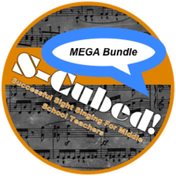 Preview of S-Cubed MEGA Bundle!  How to Teach Sight Singing and Sight Reading to Beginners!