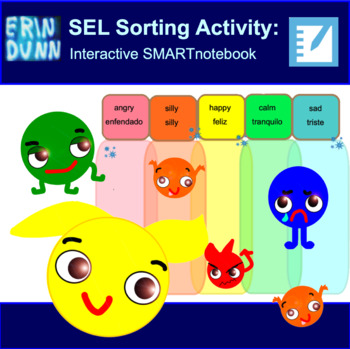 Preview of S.E.L. Interactive Sorting Activity for SMARTnotebook