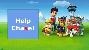 Preview of S Initial and Final Word Position - Interactive Teletherapy: PawPatrol