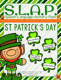 S.L.A.P. St. Patrick's Day {Speech Language Activity Pack}