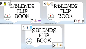 S-, L-, and R-Blends Flip Books **BUNDLE**