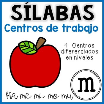 SÍLABAS INICIALES de la letra M | Centros de lectura | Reading Spanish  Syllables