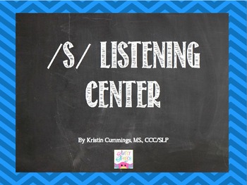 Preview of S Listening Center Power Point