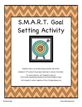 Preview of S.M.A.R.T. Goal-Setting Activity Packet