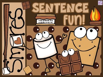 Preview of S'MORES Sentences Task Cards {Types of Sentences}