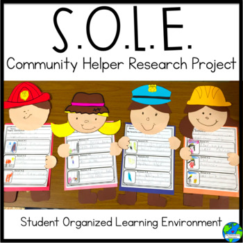 Preview of S.O.L.E. Community Helper Research Project (Distance Learning)