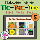 S Sound Halloween Tic-Tac-Toe Game Initial Medial Final S Words