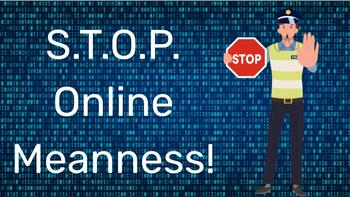 Preview of S.T.O.P. Online Meanness (Cyberbullying Breakout)