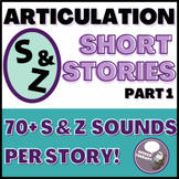 S & Z Sounds Articulation Stories | Speech Therapy for Old
