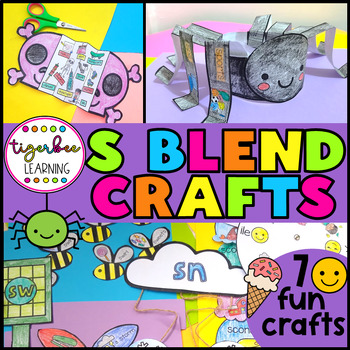Preview of S Blend Crafts beginning S blends