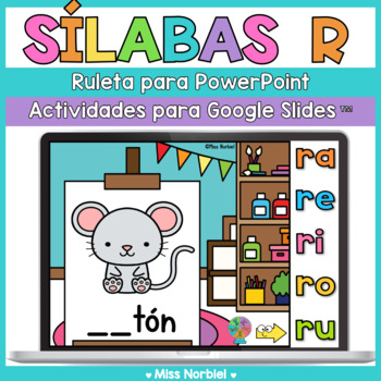 Silabas Con R Ra Re Ri Ro Ru Google Classroom Spanish Syllables Letra R