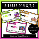 Sílabas con S, T y D