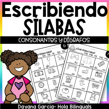 Preview of Sílabas en español