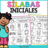 Sílabas iniciales | Spanish Literacy Worksheets | Spanish 