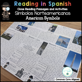 Preview of Símbolos de Estados Unidos/ American Symbols in Spanish