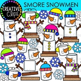 S'more Snowman Clipart (Winter Clipart)