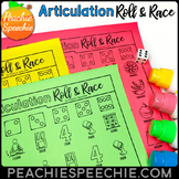 Articulation Roll and Race Dice Game for Speech Therapy