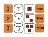 S'mores Math Game, Camping Counting Small Group, Summer Ho