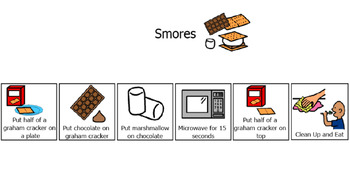 Preview of S'mores Simple Visual Recipe