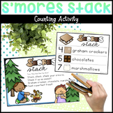S'mores Counting Activity for Camping Theme