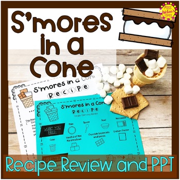 Preview of S'mores Activity | Cooking in the Classroom | Special Education Resource