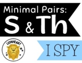 S vs Th - I Spy - Picture Search - Minimal Pairs - Activit