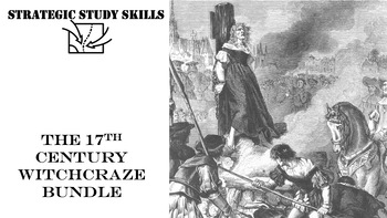 Preview of S3 BUNDLE The Witch Craze in Britain, Europe, and North America, 1580-1750