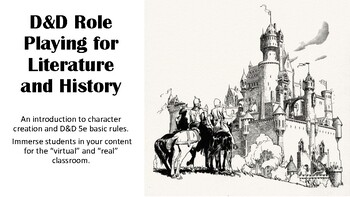 Preview of S3  D&D Game Rules for Roleplaying in Literature & History