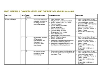 Preview of S3 Britain Liberals & Conservatives: Rise of Labour Party, 1846-1918