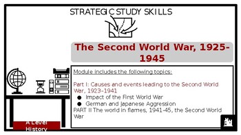 Preview of S3 Causes of Second World War Source-based Activities