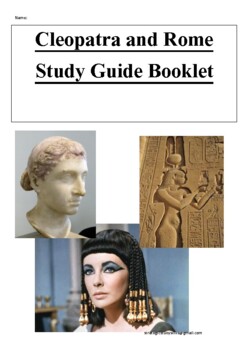 Preview of S3 Cleopatra and Rome Source-Analysis Workbook