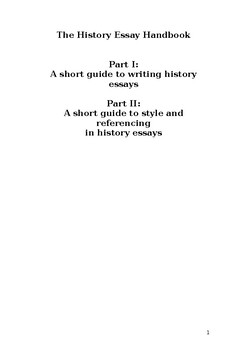 essay writing handbook pdf