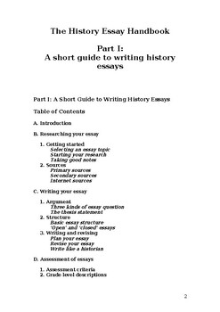 essay writing handbook pdf