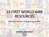 S3 First World War (Great War) Resources BUNDLE