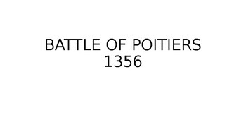 Preview of S3 Hundred Years War: Battle of Poitiers, 1356