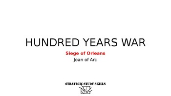 Preview of S3 Hundred Years War: Siege Orleans - Joan of Arc