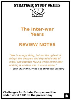 Preview of S3 Interwar Period, 1919-39 Review Notes
