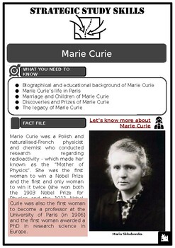 Preview of S3 Marie Curie Source-based Activities (DBQ)