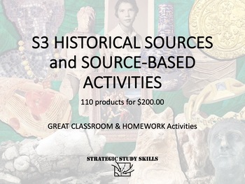 Preview of S3 Source-Based Activities BUNDLE (Antiquity to Modern)