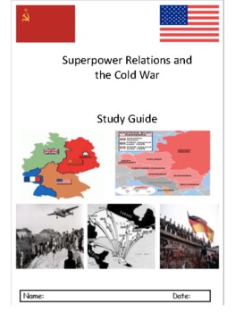 Preview of S3 Superpower Relations 1945-1989 Study Guide