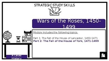 Preview of S3 The Fall of the House of York (War of Roses) 1471-1499