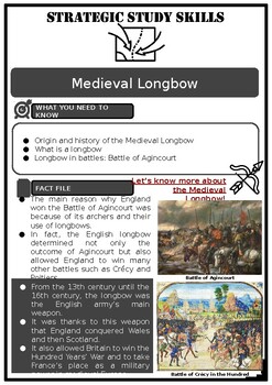 Preview of S3 The Medieval Longbow Source-based Activities (DBQ)